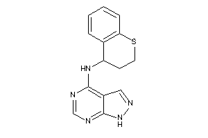 1H-pyrazolo[3,4-d]pyrimidin-4-yl(thiochroman-4-yl)amine