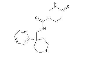 6-keto-N-[(4-phenyltetrahydropyran-4-yl)methyl]nipecotamide