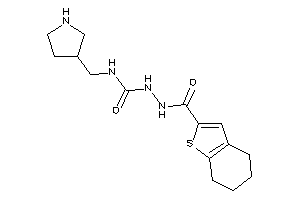 1-(pyrrolidin-3-ylmethyl)-3-(4,5,6,7-tetrahydrobenzothiophene-2-carbonylamino)urea