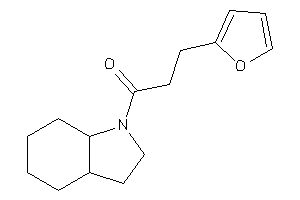 1-(2,3,3a,4,5,6,7,7a-octahydroindol-1-yl)-3-(2-furyl)propan-1-one