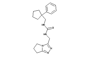 1-(6,7-dihydro-5H-pyrrolo[2,1-c][1,2,4]triazol-3-ylmethyl)-3-[(1-phenylcyclopentyl)methyl]urea