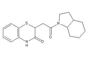 2-[2-(2,3,3a,4,5,6,7,7a-octahydroindol-1-yl)-2-keto-ethyl]-4H-1,4-benzothiazin-3-one