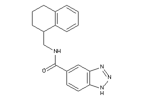 N-(tetralin-1-ylmethyl)-1H-benzotriazole-5-carboxamide