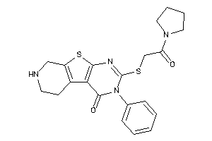 [(2-keto-2-pyrrolidino-ethyl)thio]-phenyl-BLAHone