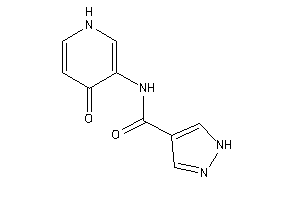Image of N-(4-keto-1H-pyridin-3-yl)-1H-pyrazole-4-carboxamide