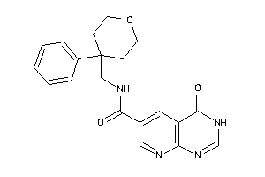 4-keto-N-[(4-phenyltetrahydropyran-4-yl)methyl]-3H-pyrido[2,3-d]pyrimidine-6-carboxamide