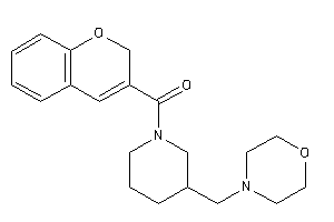 2H-chromen-3-yl-[3-(morpholinomethyl)piperidino]methanone