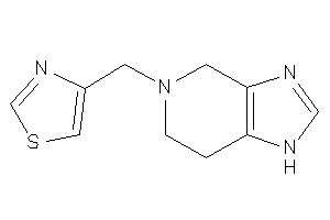 4-(1,4,6,7-tetrahydroimidazo[4,5-c]pyridin-5-ylmethyl)thiazole