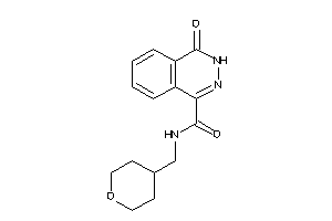 4-keto-N-(tetrahydropyran-4-ylmethyl)-3H-phthalazine-1-carboxamide