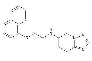 2-(1-naphthoxy)ethyl-(5,6,7,8-tetrahydro-[1,2,4]triazolo[1,5-a]pyridin-6-yl)amine