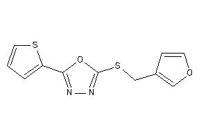 2-(3-furfurylthio)-5-(2-thienyl)-1,3,4-oxadiazole