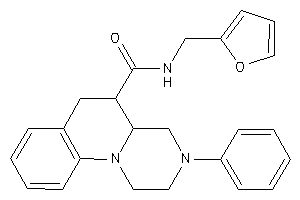 N-(2-furfuryl)-3-phenyl-1,2,4,4a,5,6-hexahydropyrazino[1,2-a]quinoline-5-carboxamide