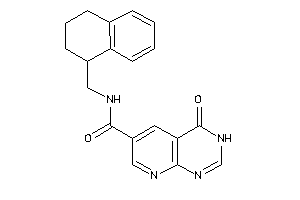 4-keto-N-(tetralin-1-ylmethyl)-3H-pyrido[2,3-d]pyrimidine-6-carboxamide