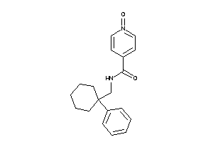 1-keto-N-[(1-phenylcyclohexyl)methyl]isonicotinamide