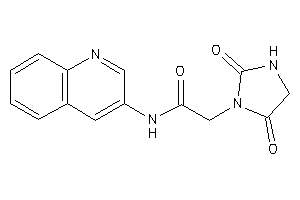 2-(2,5-diketoimidazolidin-1-yl)-N-(3-quinolyl)acetamide