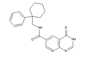 4-keto-N-[(1-phenylcyclohexyl)methyl]-3H-pyrido[2,3-d]pyrimidine-6-carboxamide