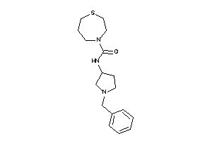 N-(1-benzylpyrrolidin-3-yl)-1,4-thiazepane-4-carboxamide