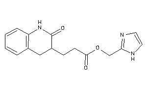 3-(2-keto-3,4-dihydro-1H-quinolin-3-yl)propionic Acid 1H-imidazol-2-ylmethyl Ester