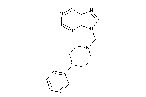 9-[(4-phenylpiperazino)methyl]purine