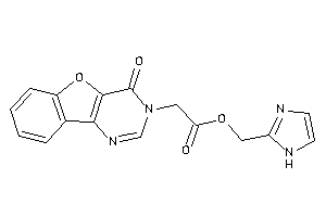 2-(4-ketobenzofuro[3,2-d]pyrimidin-3-yl)acetic Acid 1H-imidazol-2-ylmethyl Ester