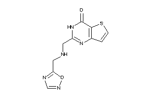 2-[(1,2,4-oxadiazol-5-ylmethylamino)methyl]-3H-thieno[3,2-d]pyrimidin-4-one