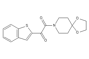 1-(benzothiophen-2-yl)-2-(1,4-dioxa-8-azaspiro[4.5]decan-8-yl)ethane-1,2-dione