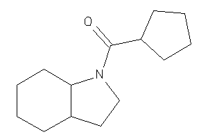 2,3,3a,4,5,6,7,7a-octahydroindol-1-yl(cyclopentyl)methanone