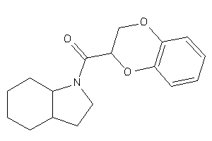 2,3,3a,4,5,6,7,7a-octahydroindol-1-yl(2,3-dihydro-1,4-benzodioxin-3-yl)methanone