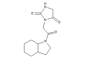 3-[2-(2,3,3a,4,5,6,7,7a-octahydroindol-1-yl)-2-keto-ethyl]hydantoin