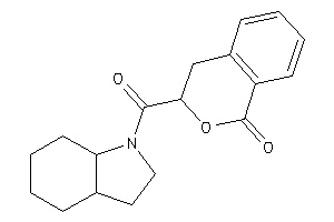 3-(2,3,3a,4,5,6,7,7a-octahydroindole-1-carbonyl)isochroman-1-one