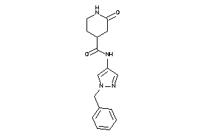 N-(1-benzylpyrazol-4-yl)-2-keto-isonipecotamide