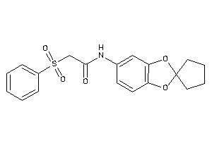 2-besyl-N-spiro[1,3-benzodioxole-2,1'-cyclopentane]-5-yl-acetamide