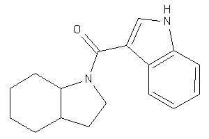 2,3,3a,4,5,6,7,7a-octahydroindol-1-yl(1H-indol-3-yl)methanone