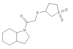 1-(2,3,3a,4,5,6,7,7a-octahydroindol-1-yl)-2-[(1,1-diketothiolan-3-yl)thio]ethanone