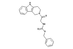 N-[2-keto-2-(1,3,4,5-tetrahydropyrido[4,3-b]indol-2-yl)ethyl]carbamic Acid Benzyl Ester