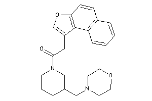 Image of 2-benzo[e]benzofuran-1-yl-1-[3-(morpholinomethyl)piperidino]ethanone