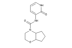 N-(2-keto-1H-pyridin-3-yl)-3,4a,5,6,7,7a-hexahydro-2H-cyclopenta[b][1,4]oxazine-4-carboxamide