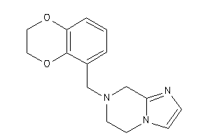 7-(2,3-dihydro-1,4-benzodioxin-8-ylmethyl)-6,8-dihydro-5H-imidazo[1,2-a]pyrazine