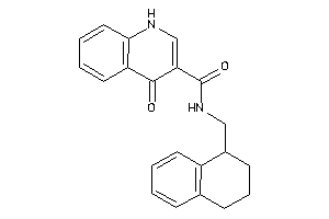 4-keto-N-(tetralin-1-ylmethyl)-1H-quinoline-3-carboxamide