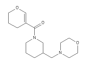 3,4-dihydro-2H-pyran-5-yl-[3-(morpholinomethyl)piperidino]methanone