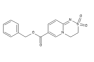 2,2-diketo-3,4-dihydropyrido[2,1-c][1,2,4]thiadiazine-7-carboxylic Acid Benzyl Ester