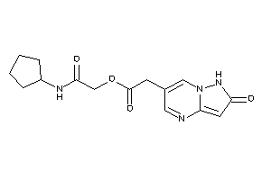 2-(2-keto-1H-pyrazolo[1,5-a]pyrimidin-6-yl)acetic Acid [2-(cyclopentylamino)-2-keto-ethyl] Ester