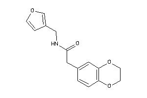 2-(2,3-dihydro-1,4-benzodioxin-6-yl)-N-(3-furfuryl)acetamide