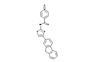 N-[4-(9H-fluoren-2-yl)thiazol-2-yl]-1-keto-isonicotinamide