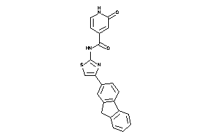 N-[4-(9H-fluoren-2-yl)thiazol-2-yl]-2-keto-1H-pyridine-4-carboxamide