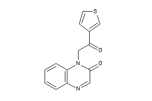 1-[2-keto-2-(3-thienyl)ethyl]quinoxalin-2-one