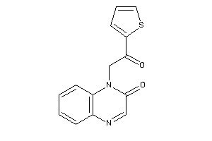 1-[2-keto-2-(2-thienyl)ethyl]quinoxalin-2-one