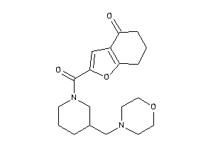 2-[3-(morpholinomethyl)piperidine-1-carbonyl]-6,7-dihydro-5H-benzofuran-4-one