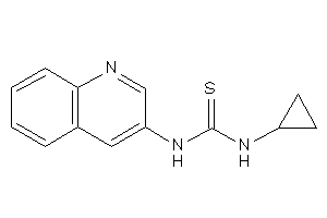 1-cyclopropyl-3-(3-quinolyl)thiourea