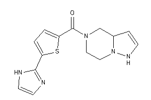 3a,4,6,7-tetrahydro-1H-pyrazolo[1,5-a]pyrazin-5-yl-[5-(1H-imidazol-2-yl)-2-thienyl]methanone